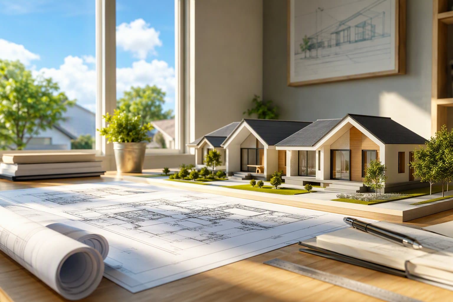 Los Gatos development plans - illustration, Jake Team LLC