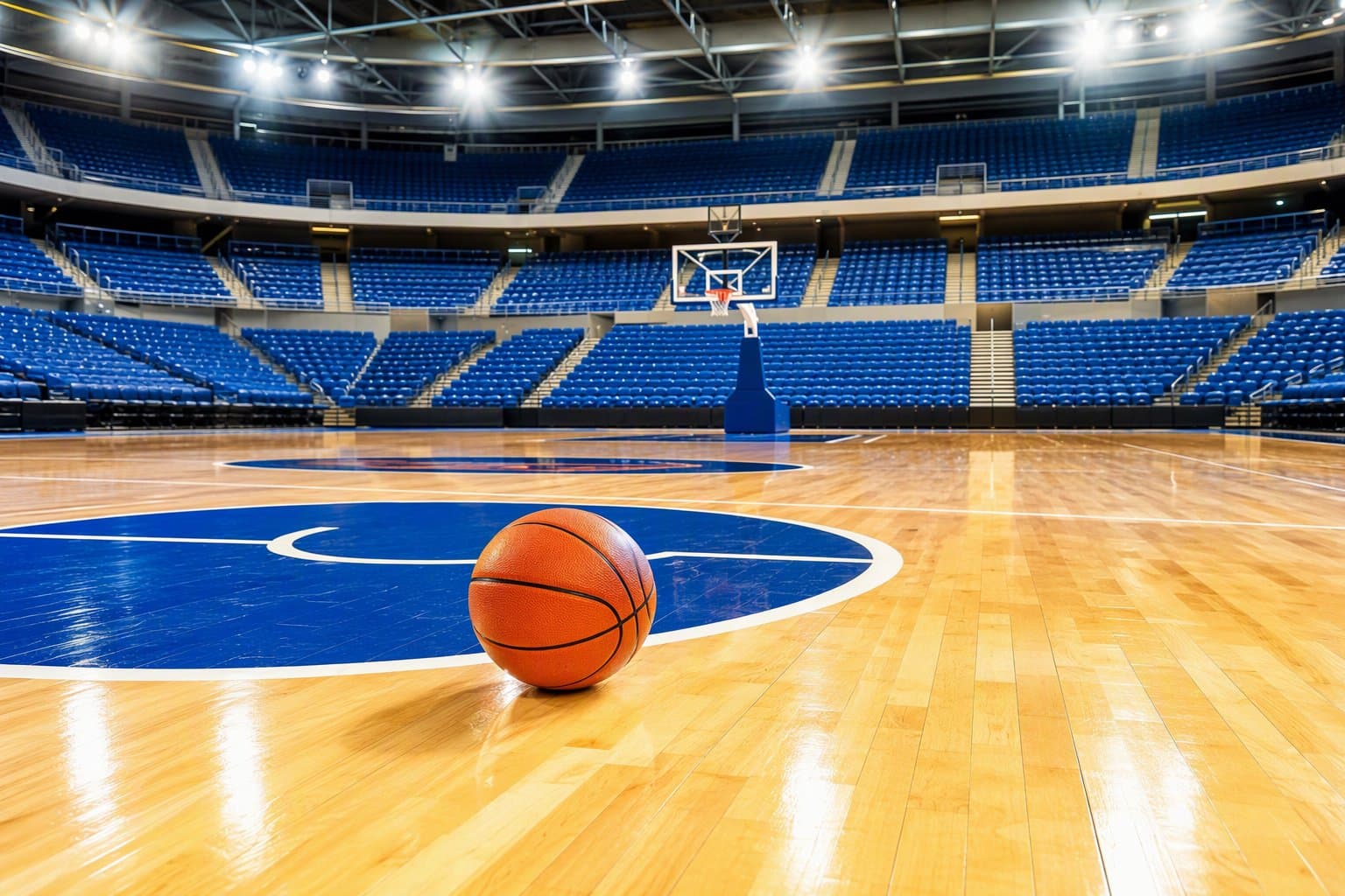 NBA Court - illustration, Jake Team LLC