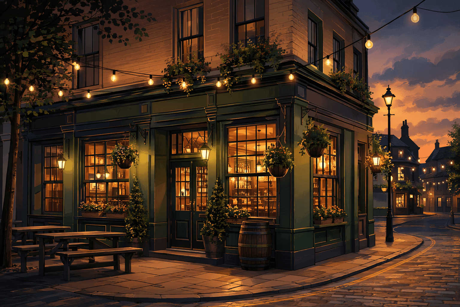 Community gathering spot - illustration, Jake Team LLC