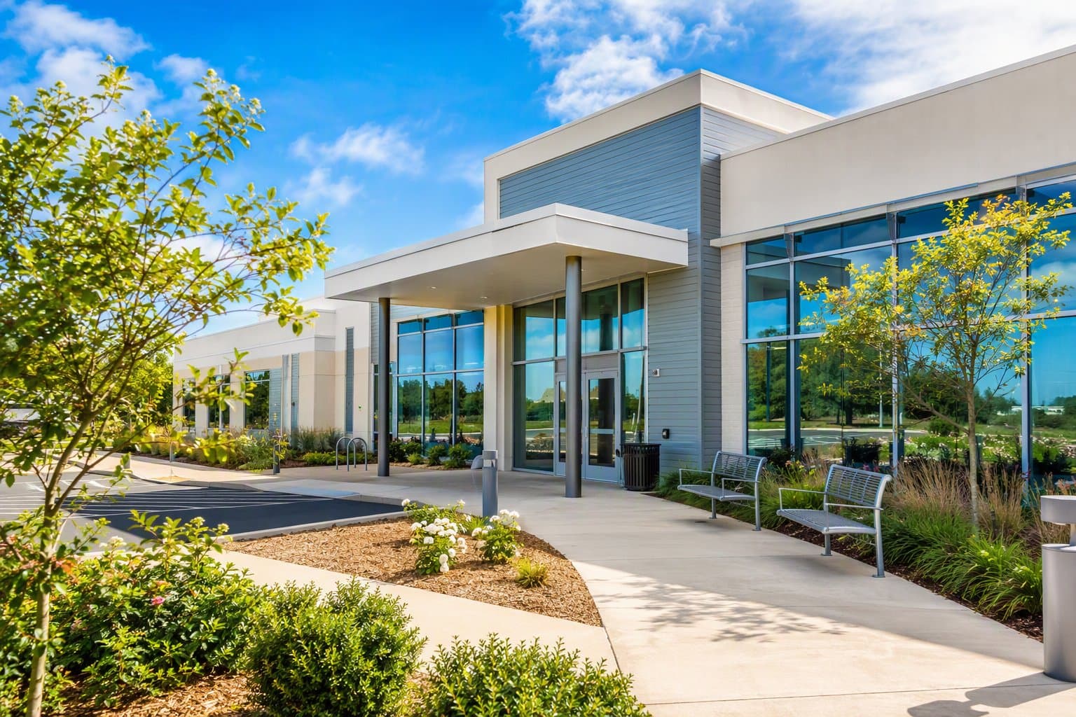 community health center - illustration, Jake Team LLC
