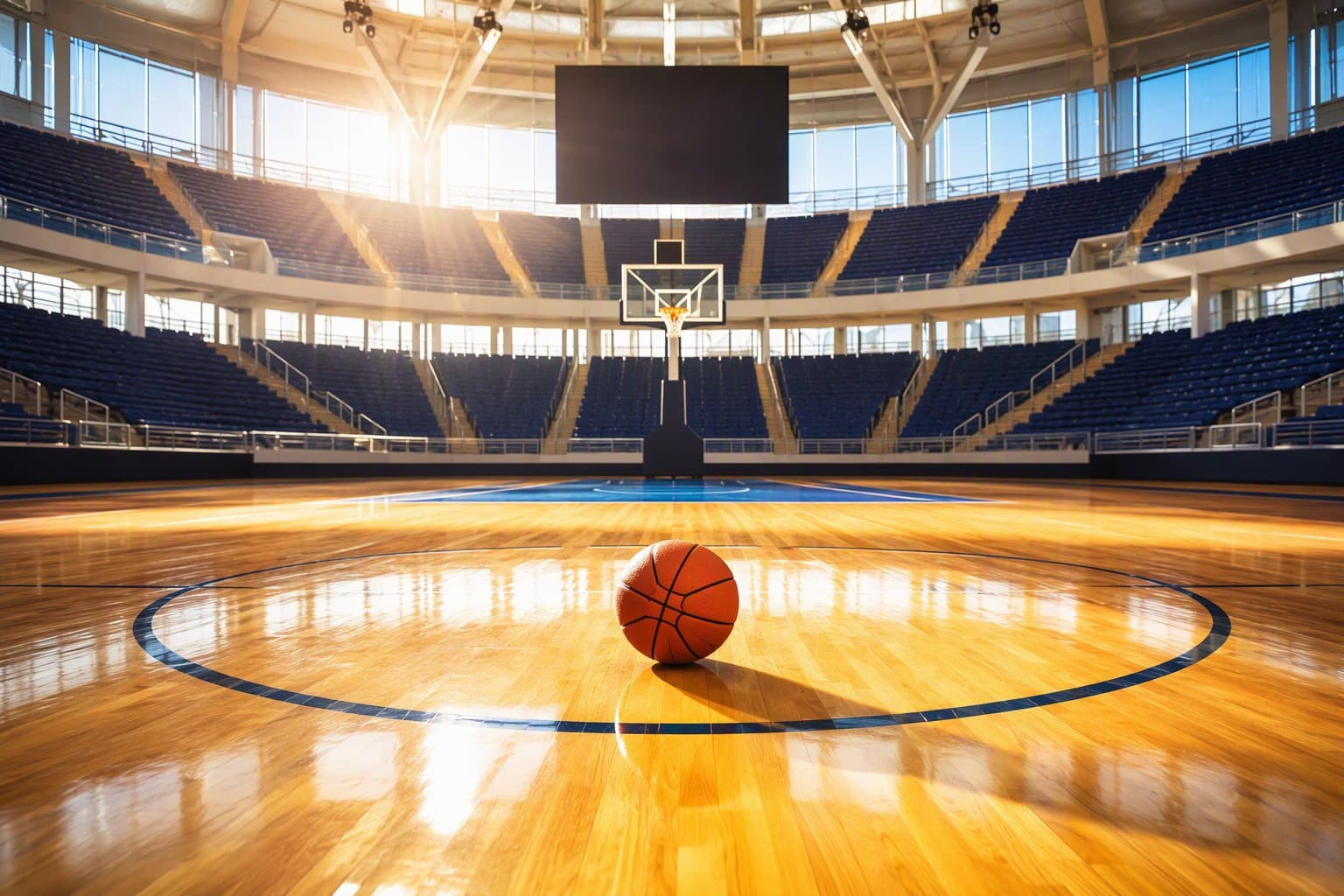 Basketball Arena - illustration, Jake Team LLC