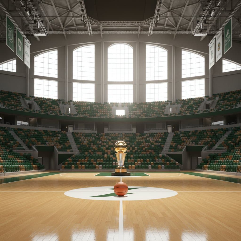 WNBA Finals Arena - illustration, Jake Team LLC