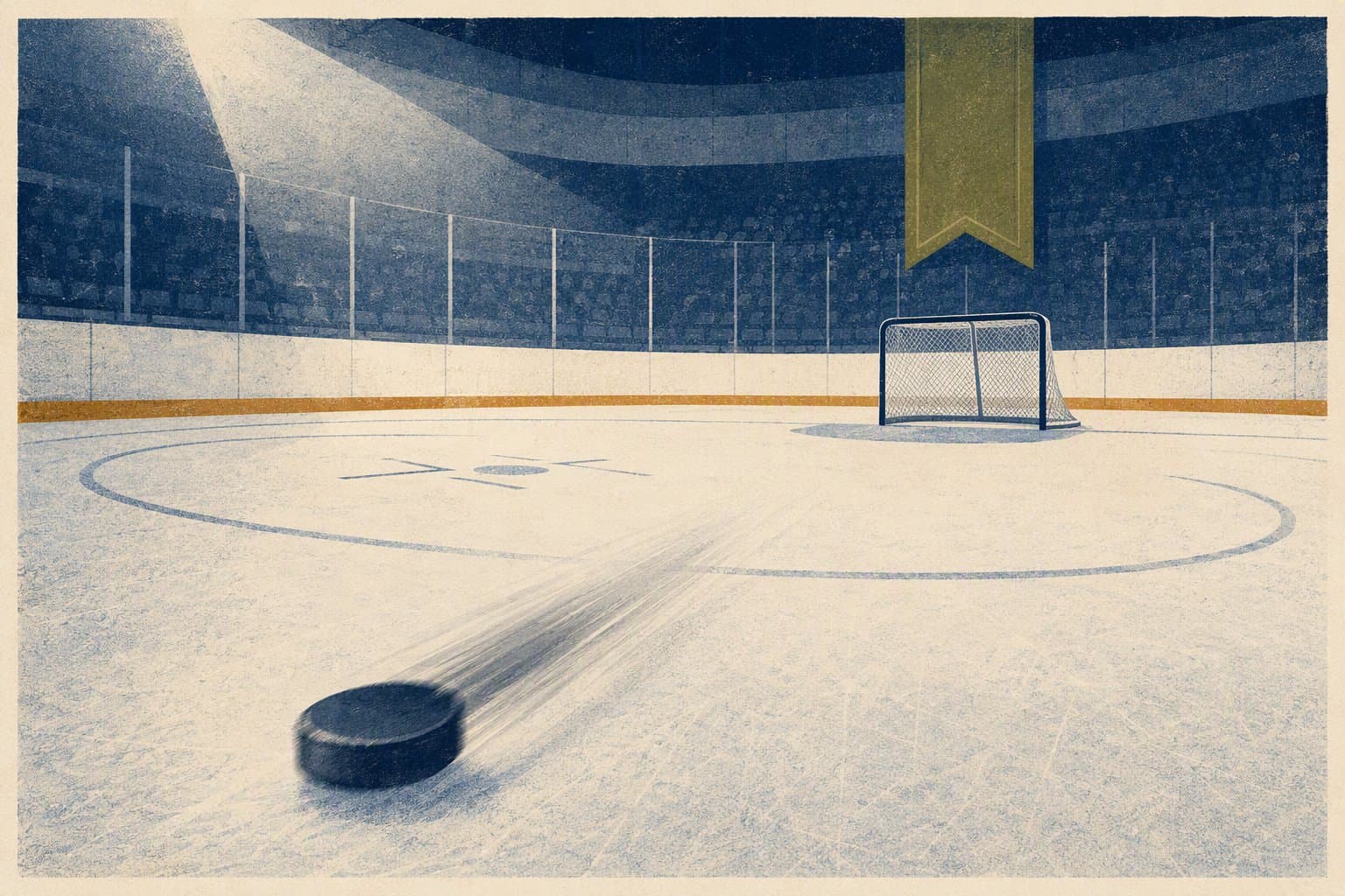Hockey Rink - illustration, Jake Team LLC