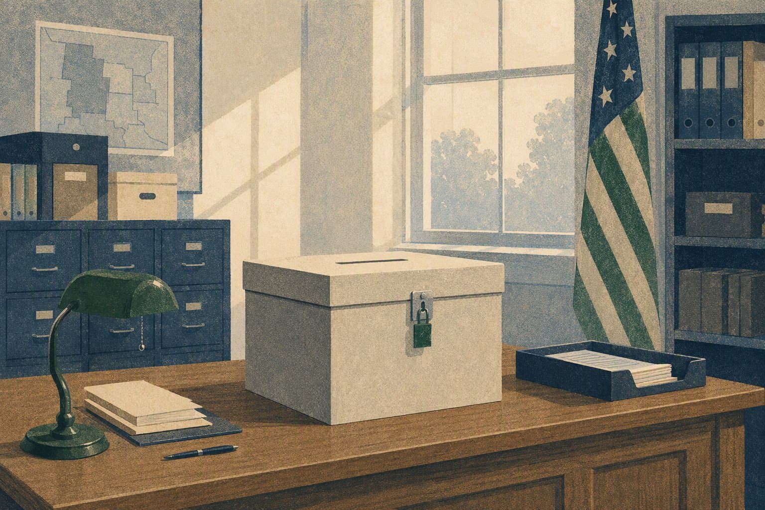 Election Integrity - illustration, Jake Team LLC