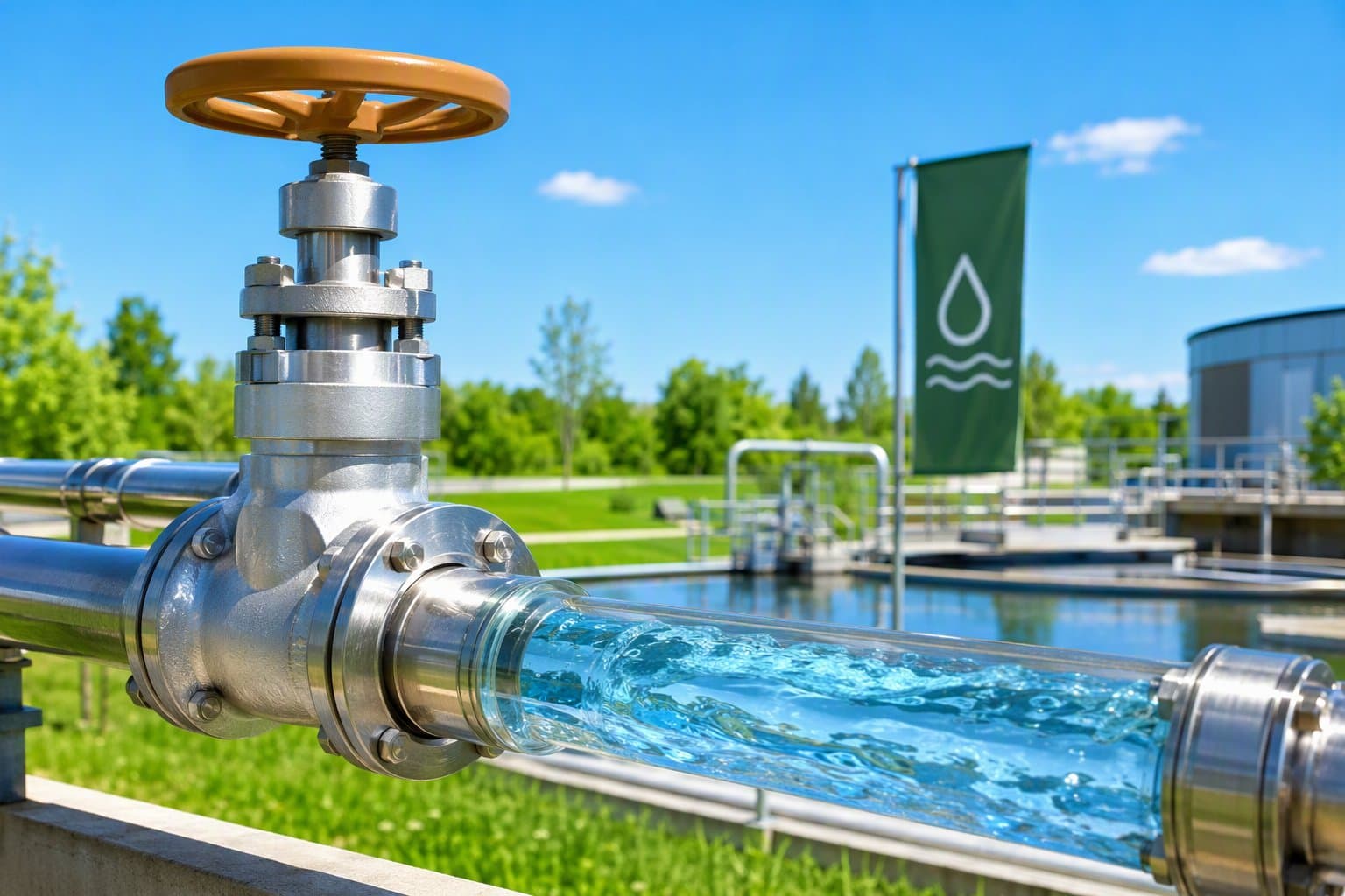 Water Supply Infrastructure - illustration, Jake Team LLC