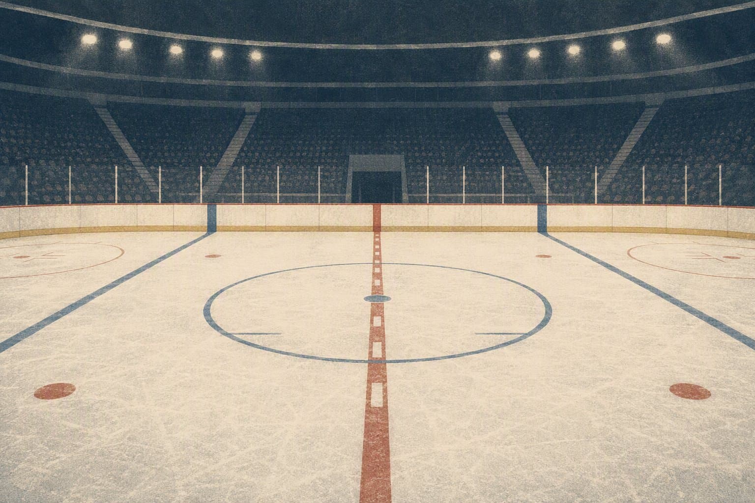 empty ice rink - illustration, Jake Team LLC