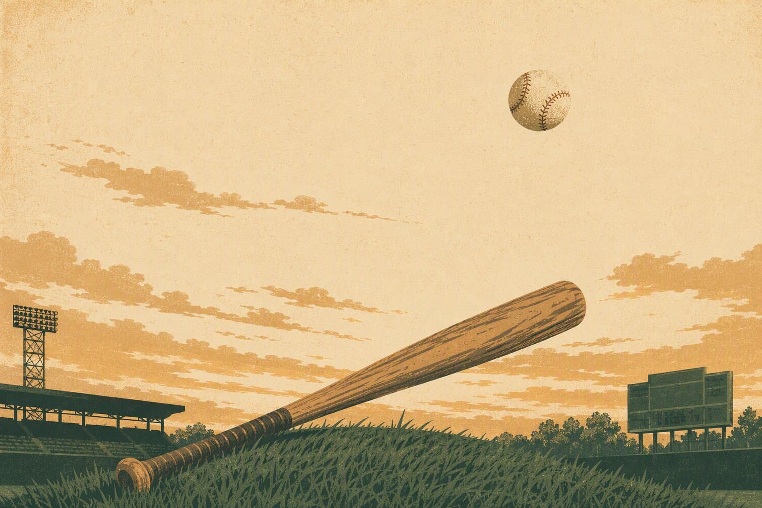 Baseball Victory - illustration, Jake Team LLC