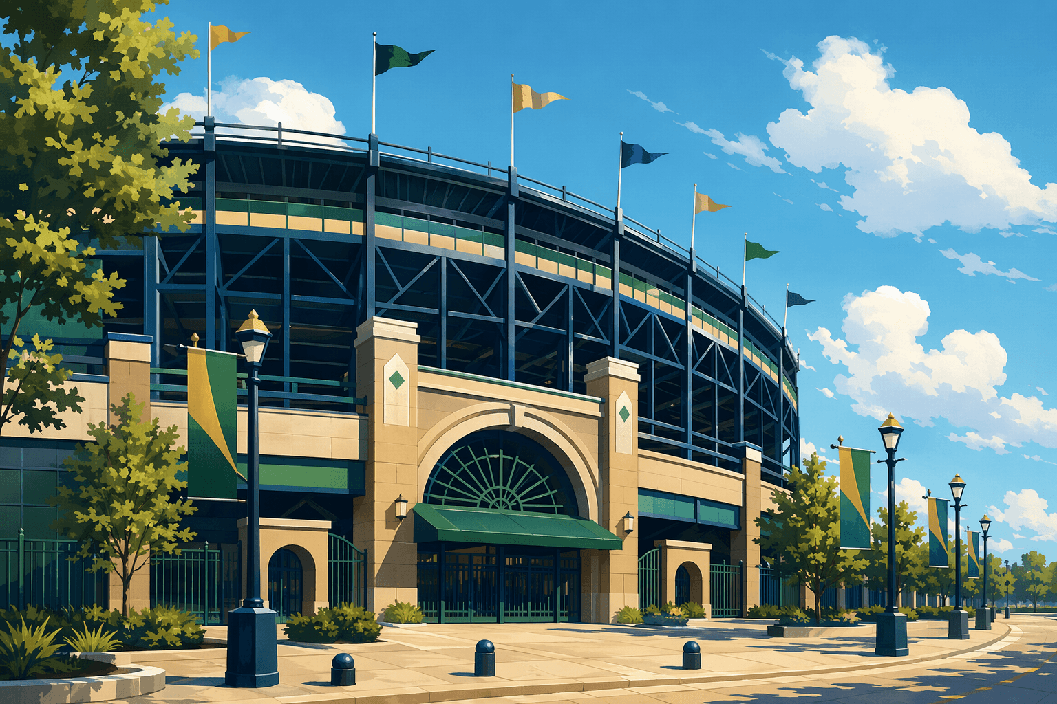Baseball game - illustration, Jake Team LLC