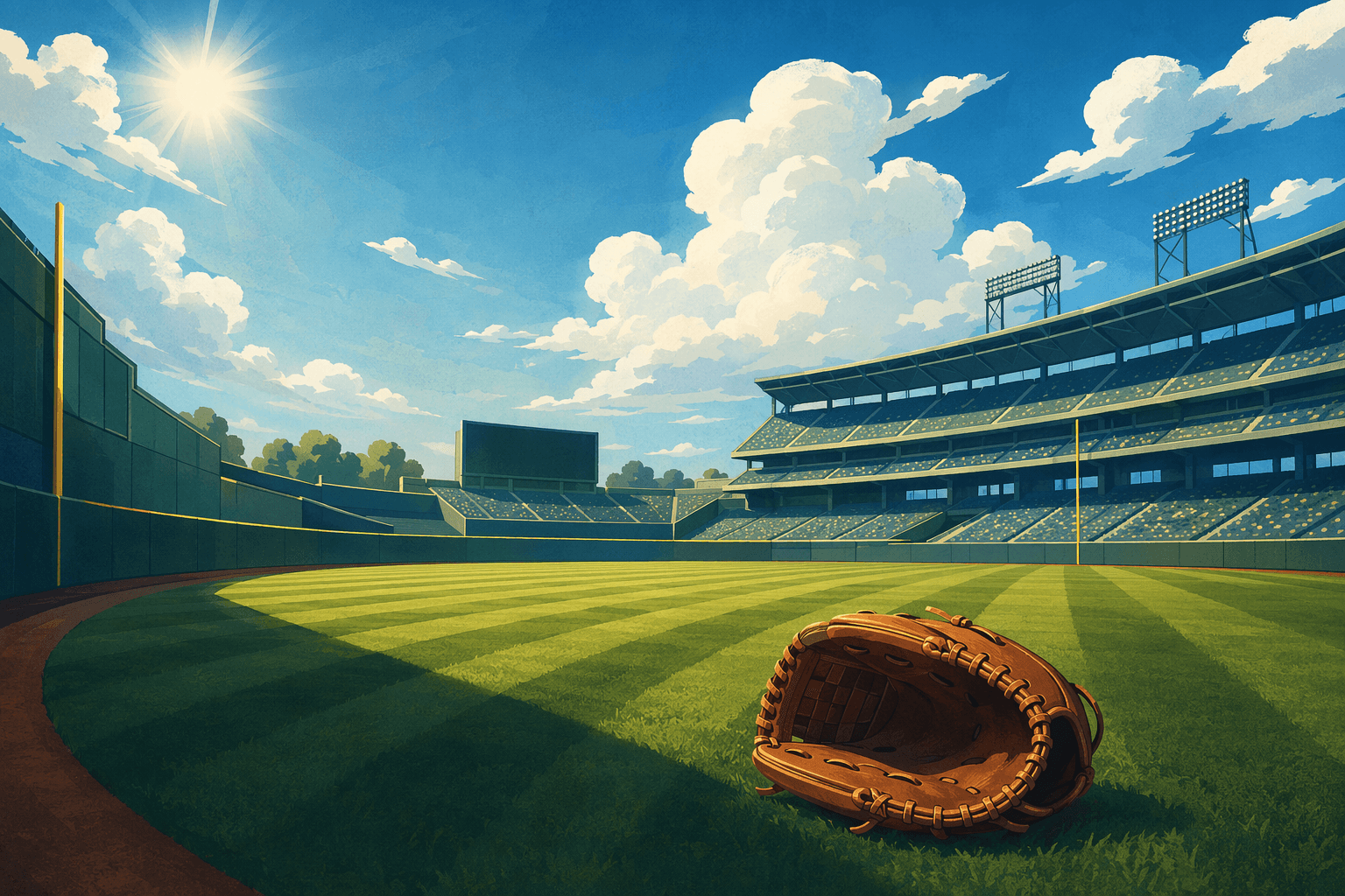 Baseball game - illustration, Jake Team LLC