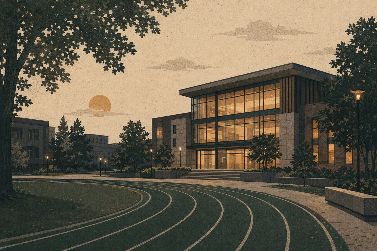 Campus Renovation - illustration, Jake Team LLC