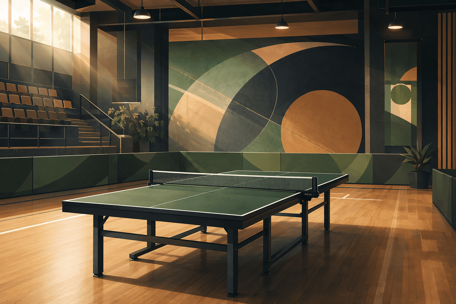 Table Tennis - illustration, Jake Team LLC