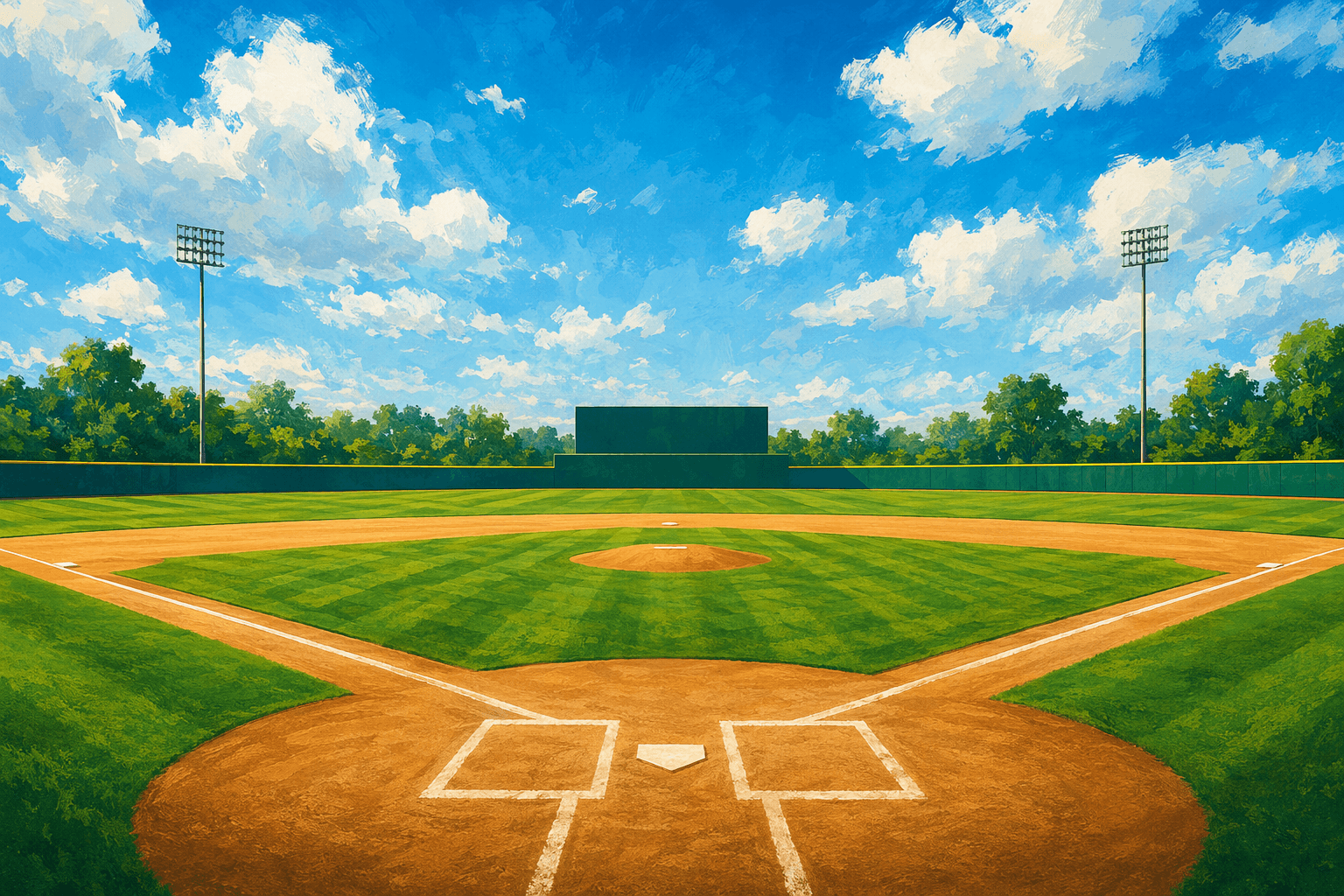 Baseball game - illustration, Jake Team LLC
