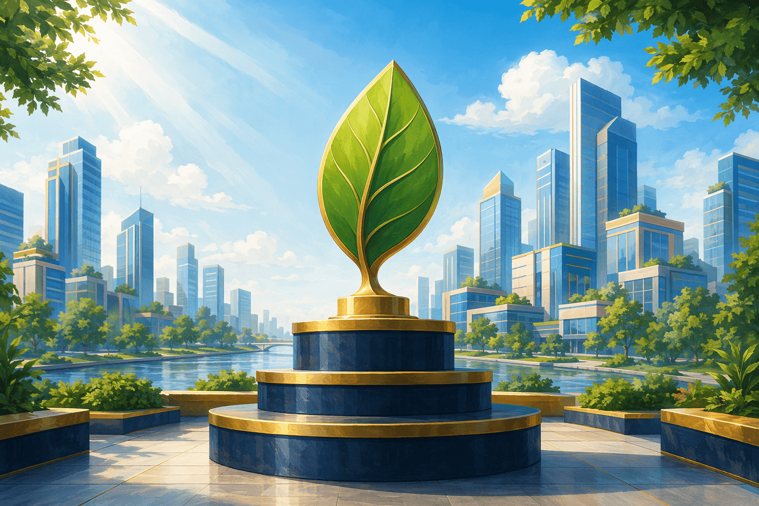 Sustainability Award - illustration, Jake Team LLC