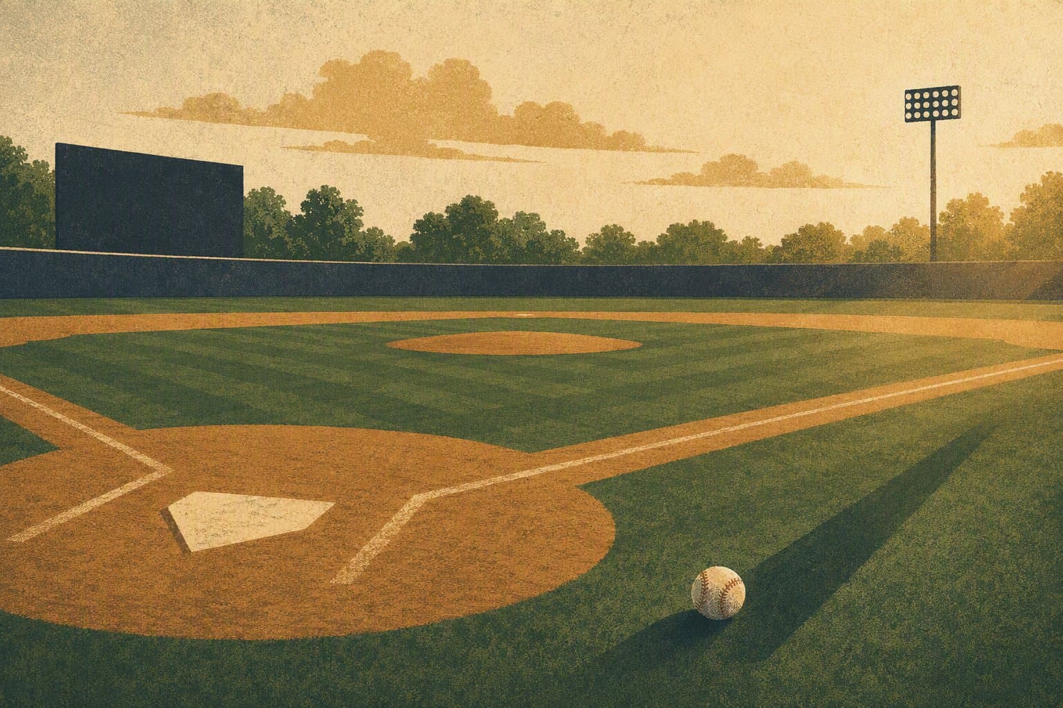 Baseball Victory - illustration, Jake Team LLC