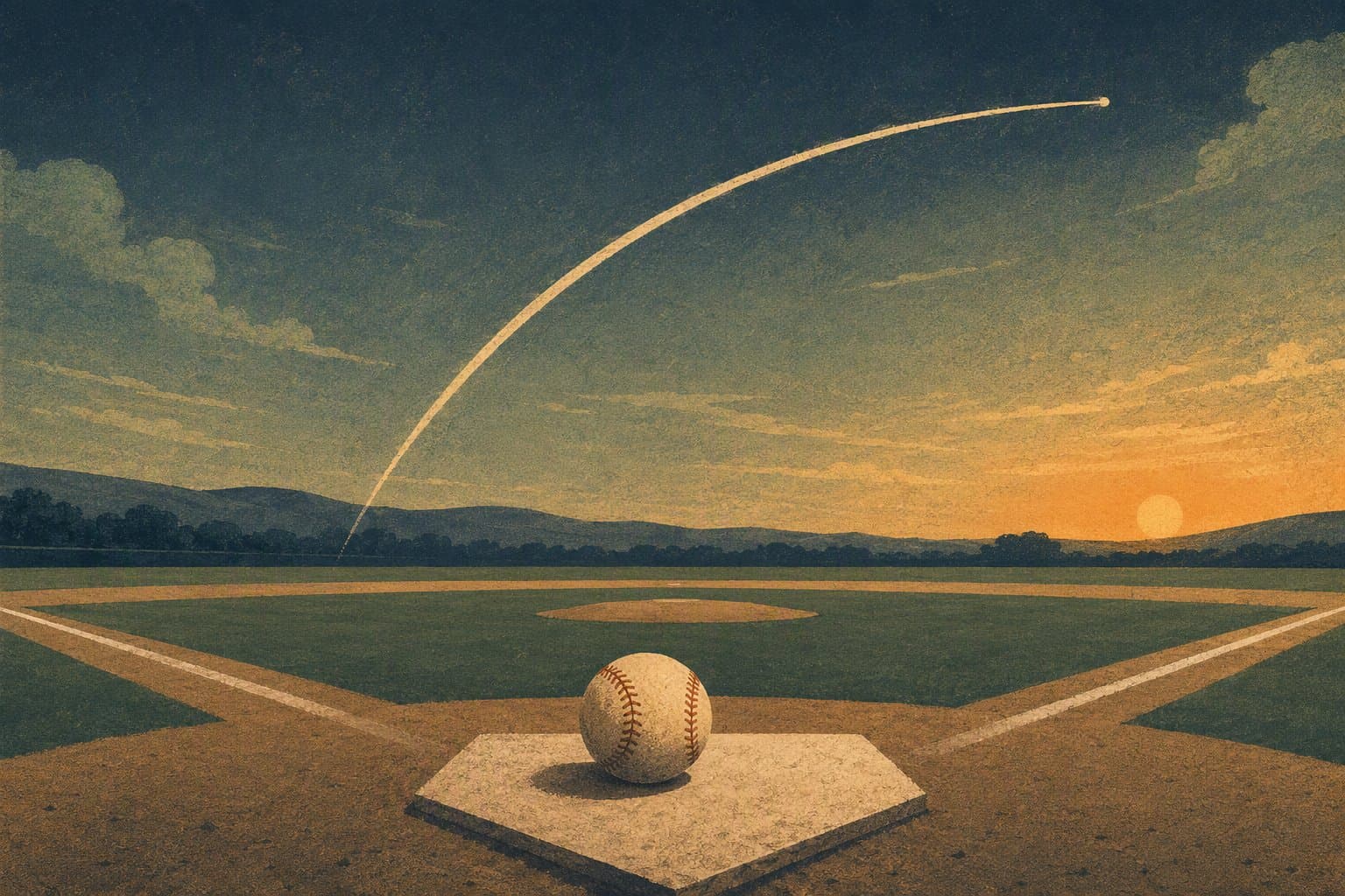Baseball Comeback - illustration, Jake Team LLC