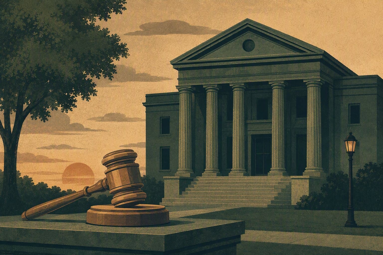 Local Justice - illustration, Jake Team LLC