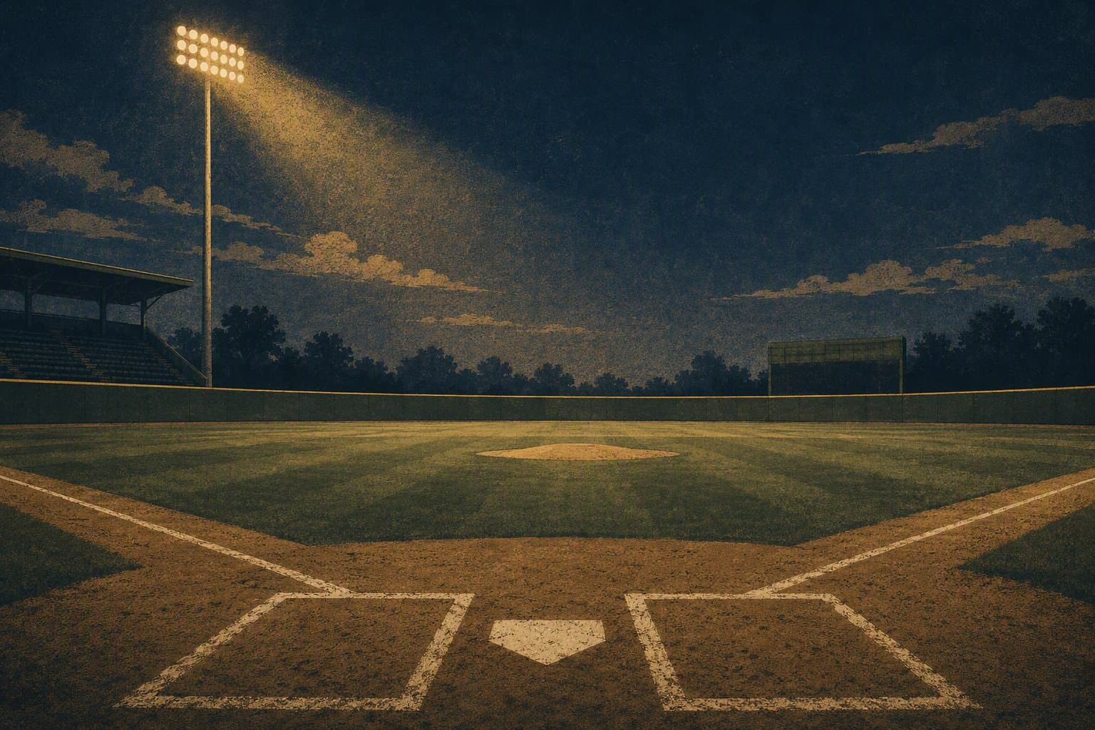Ninth Inning Drama - illustration, Jake Team LLC