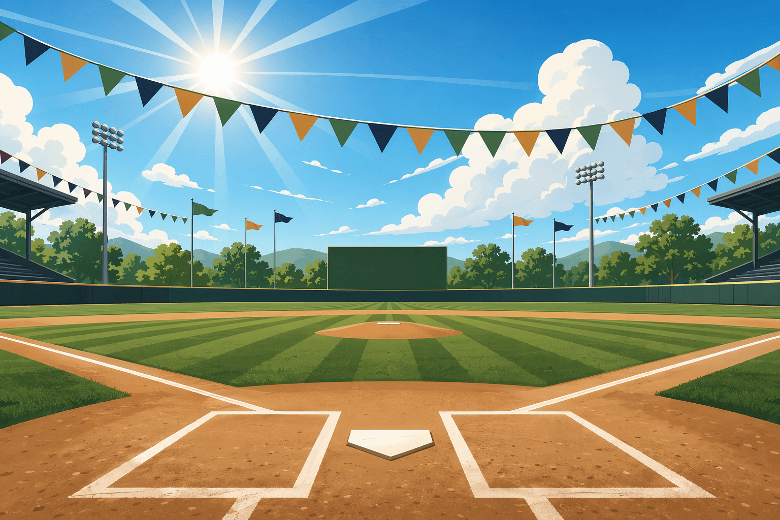 Baseball Victory - illustration, Jake Team LLC