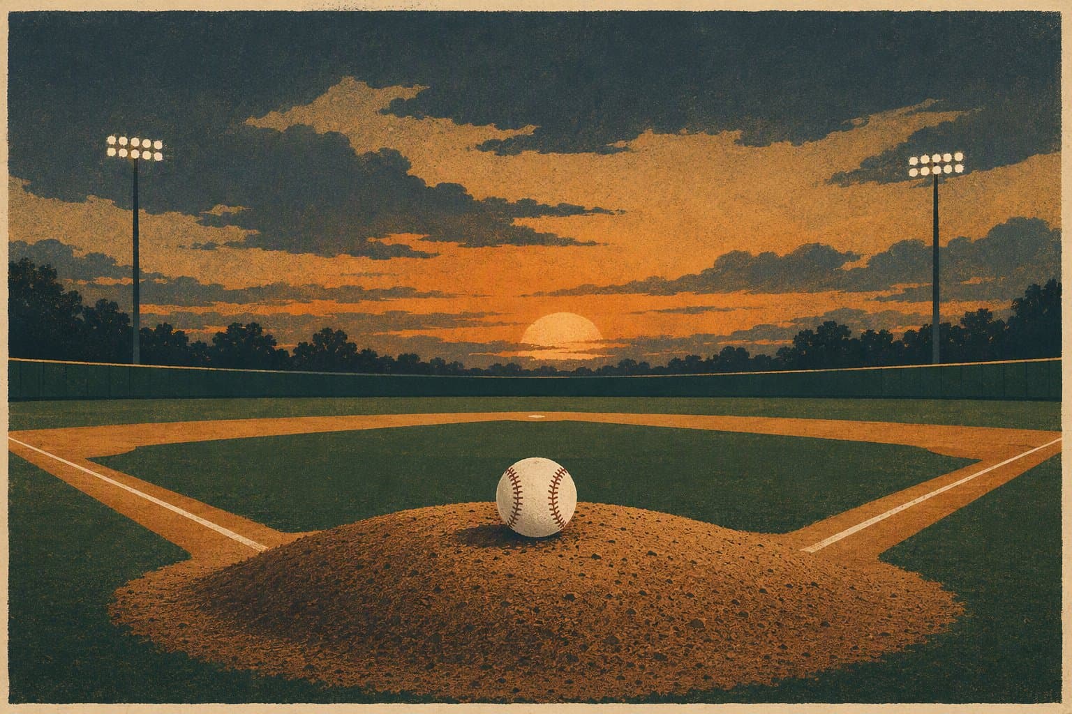 Baseball Victory - illustration, Jake Team LLC