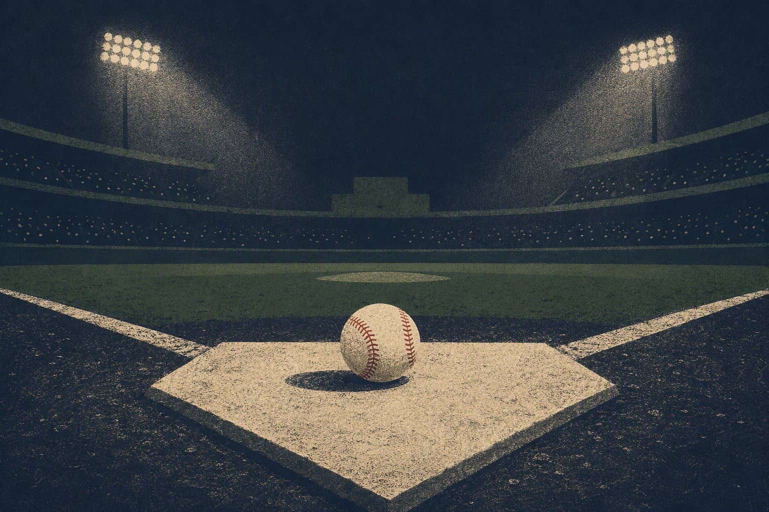 late-game baseball victory - illustration, Jake Team LLC