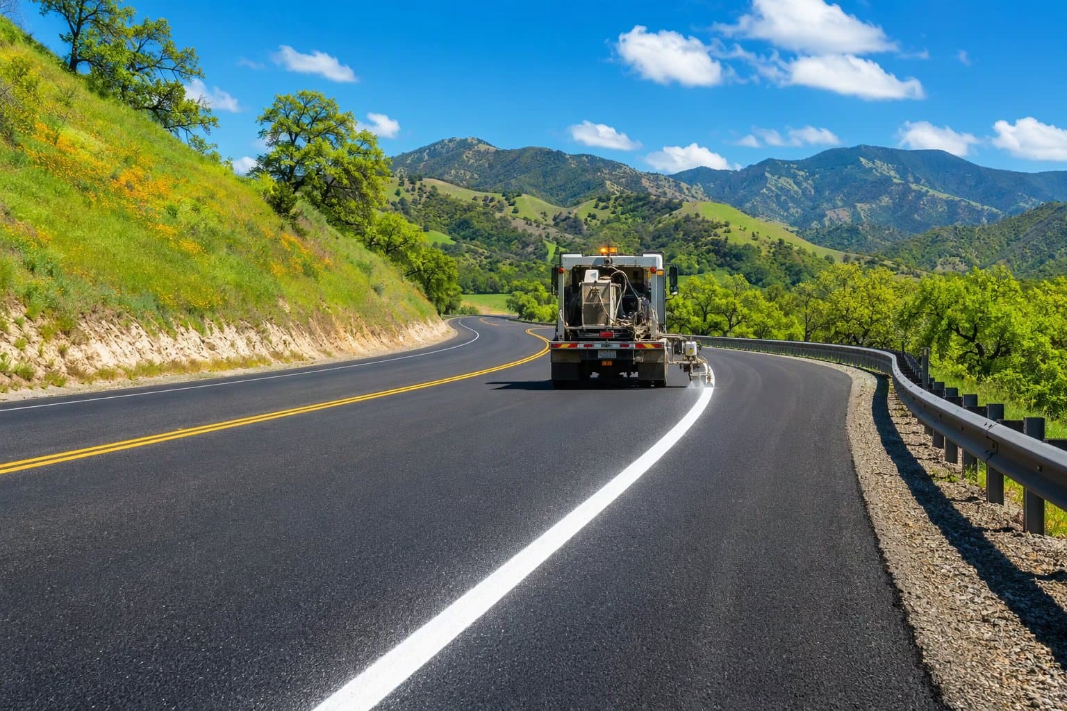 Highway maintenance - illustration, Jake Team LLC