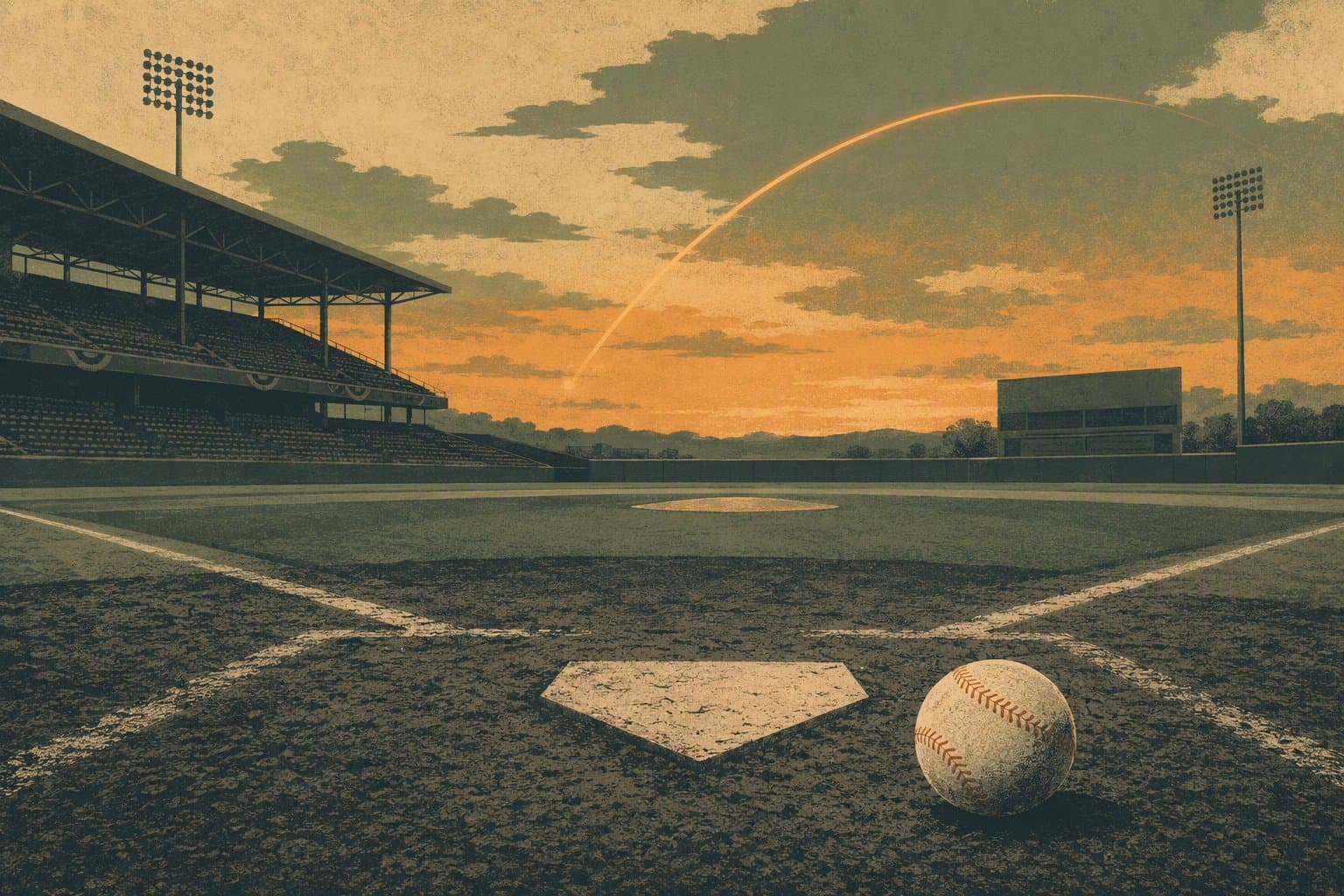 Baseball Victory - illustration, Jake Team LLC