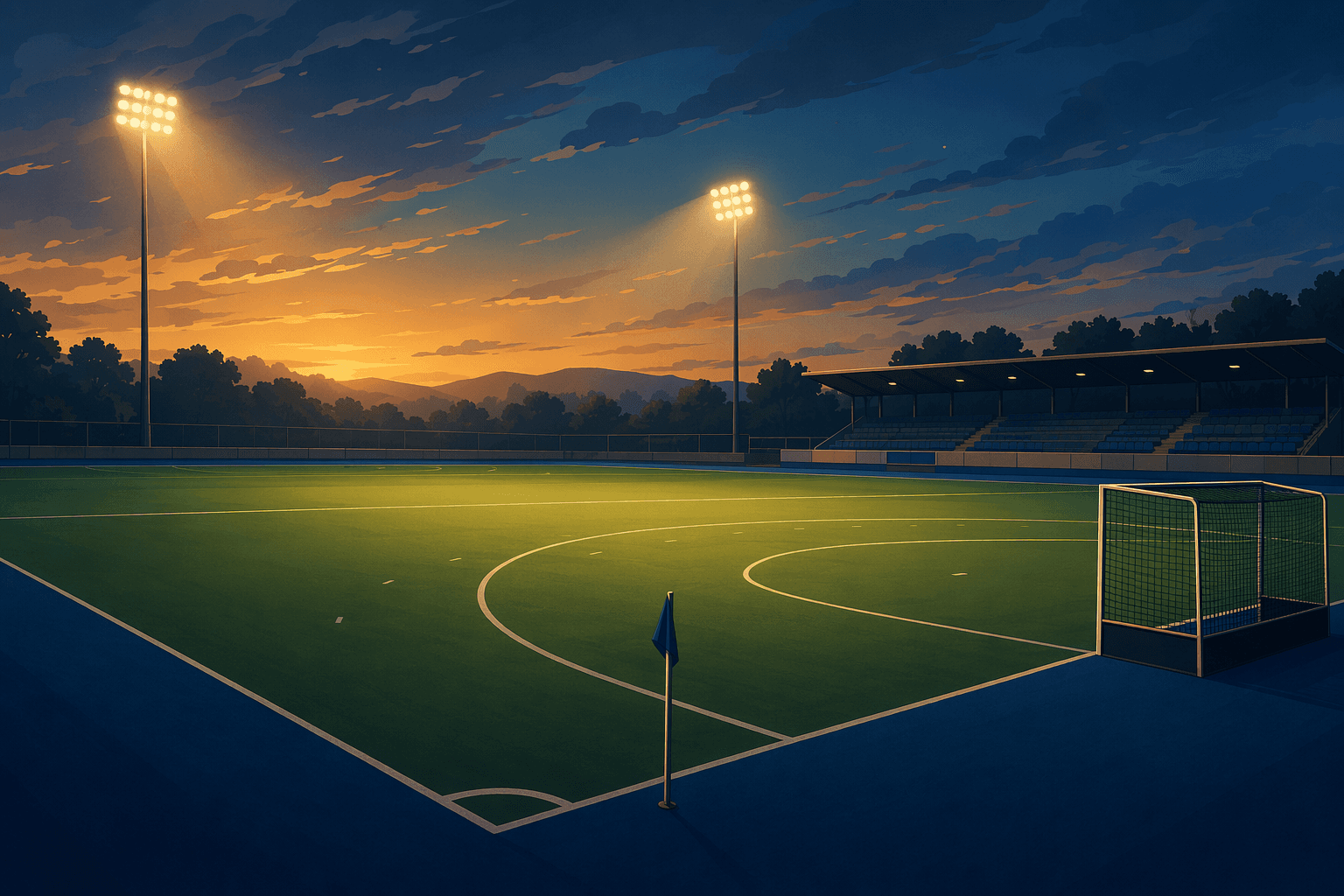 Field Hockey - illustration, Jake Team LLC
