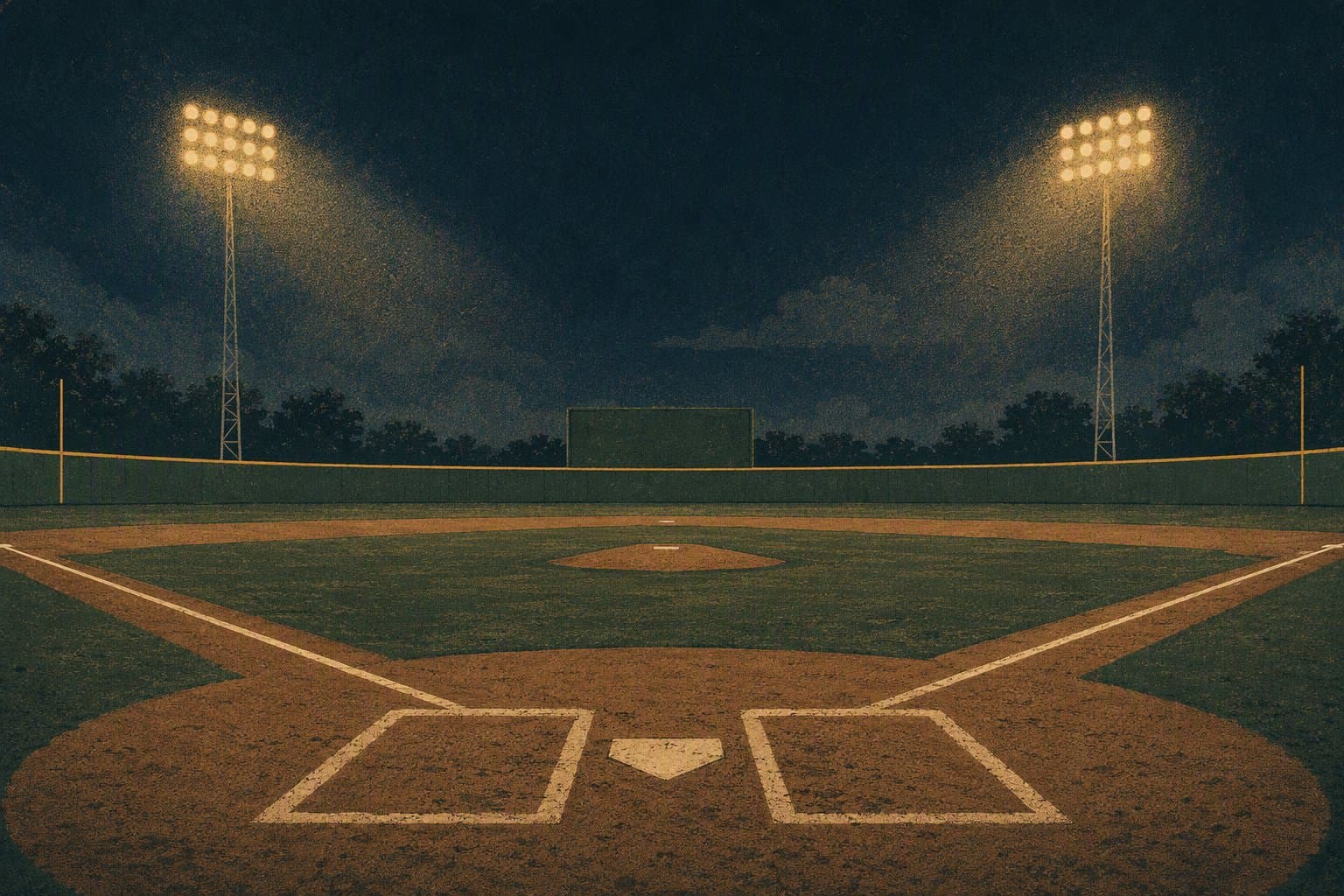 extra-innings baseball - illustration, Jake Team LLC