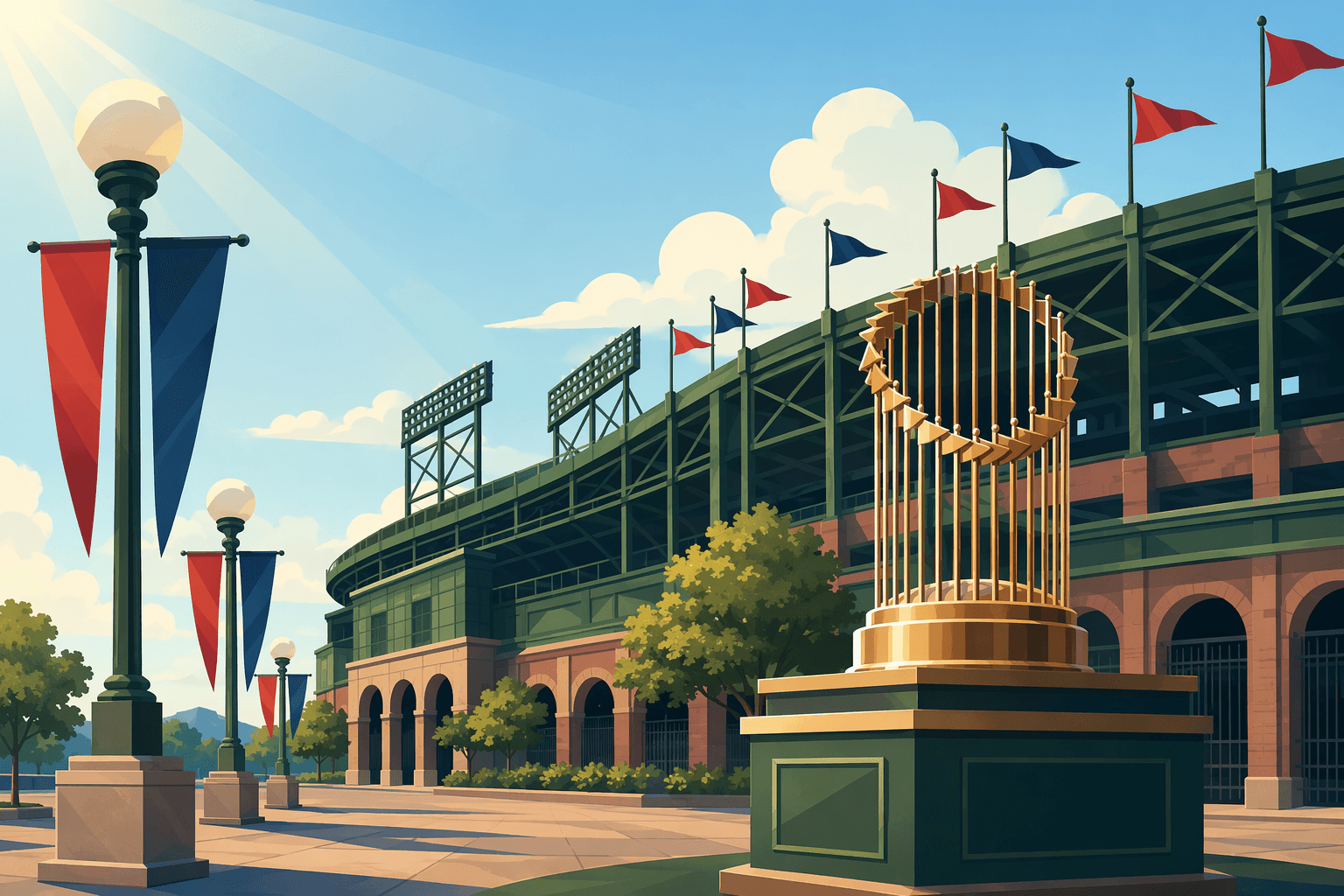 Baseball Victory - illustration, Jake Team LLC