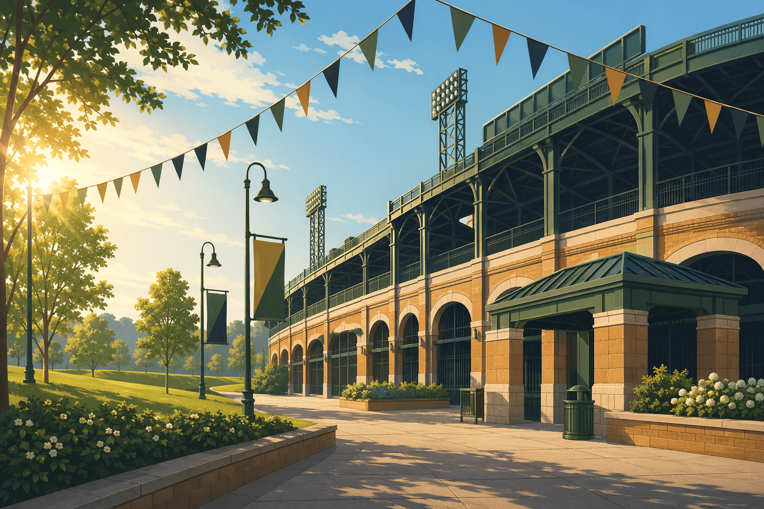 Baseball Victory - illustration, Jake Team LLC