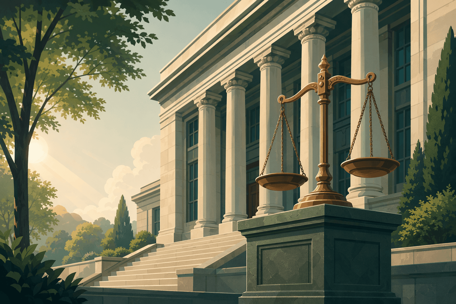 Justice and Air Travel - illustration, Jake Team LLC