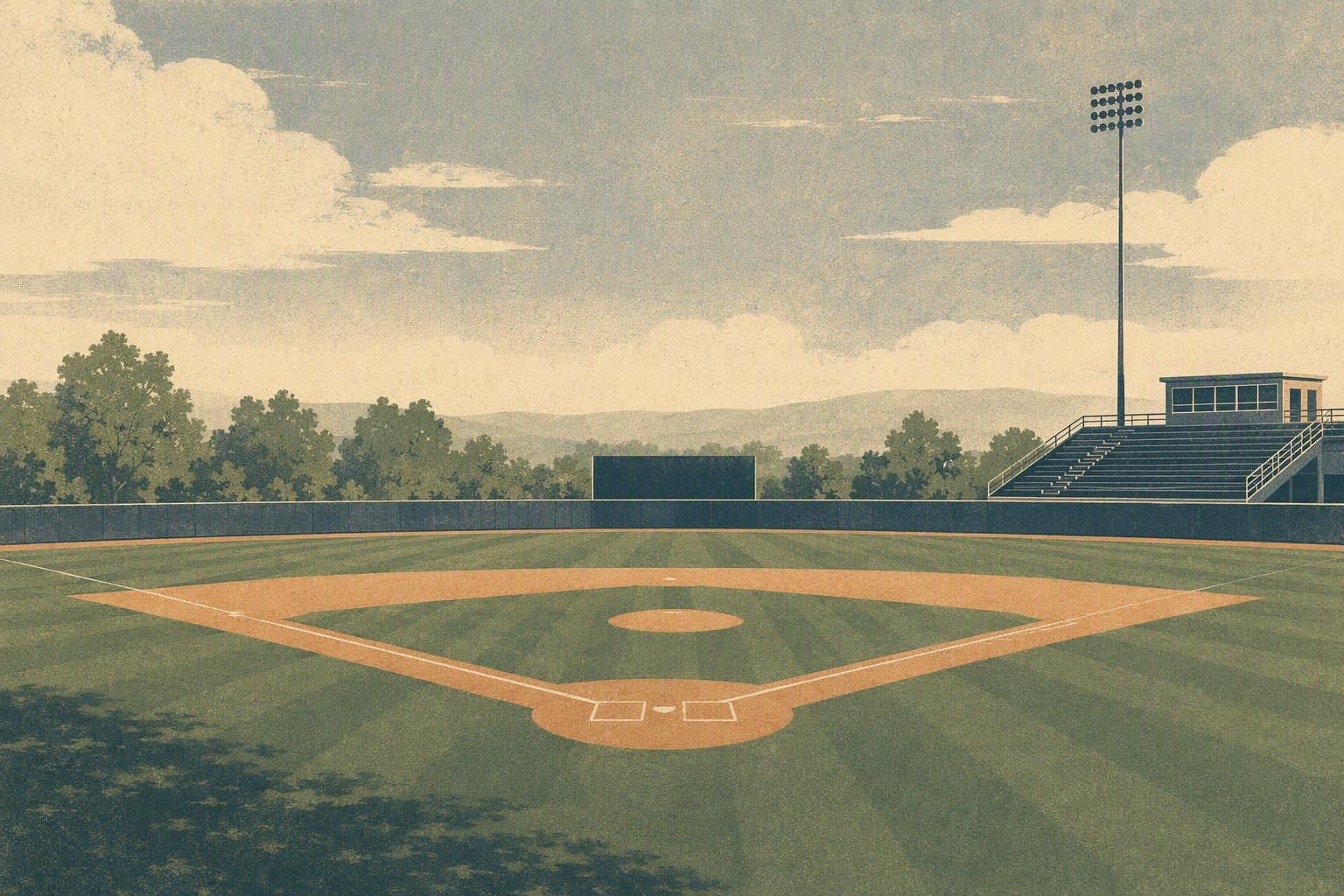 Baseball Game - illustration, Jake Team LLC