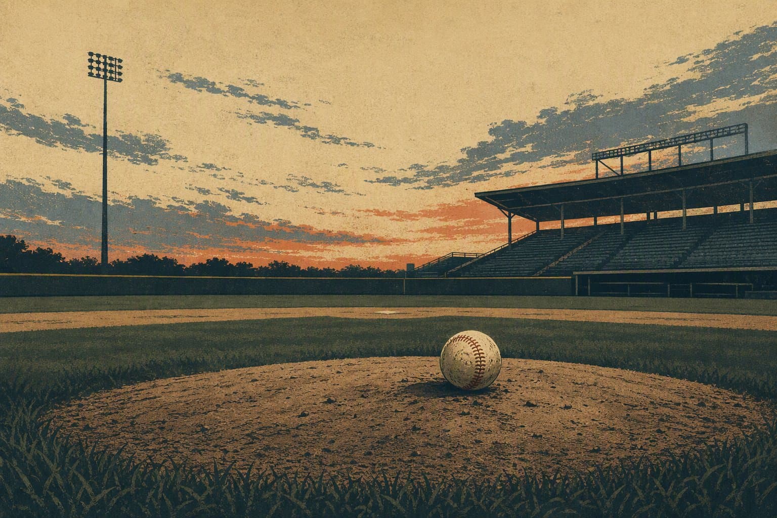 Baseball Loss - illustration, Jake Team LLC
