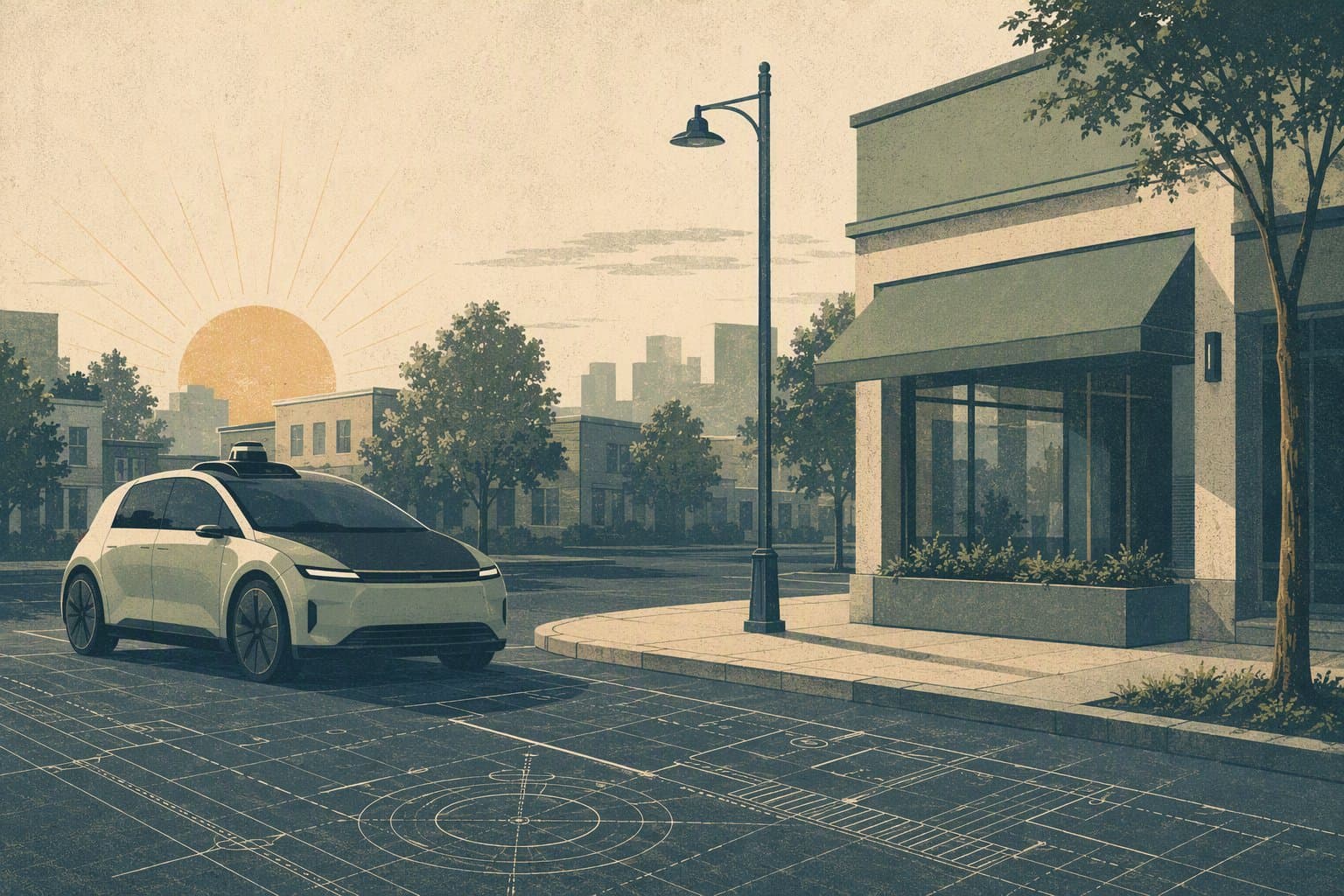 Autonomous Mobility - illustration, Jake Team LLC