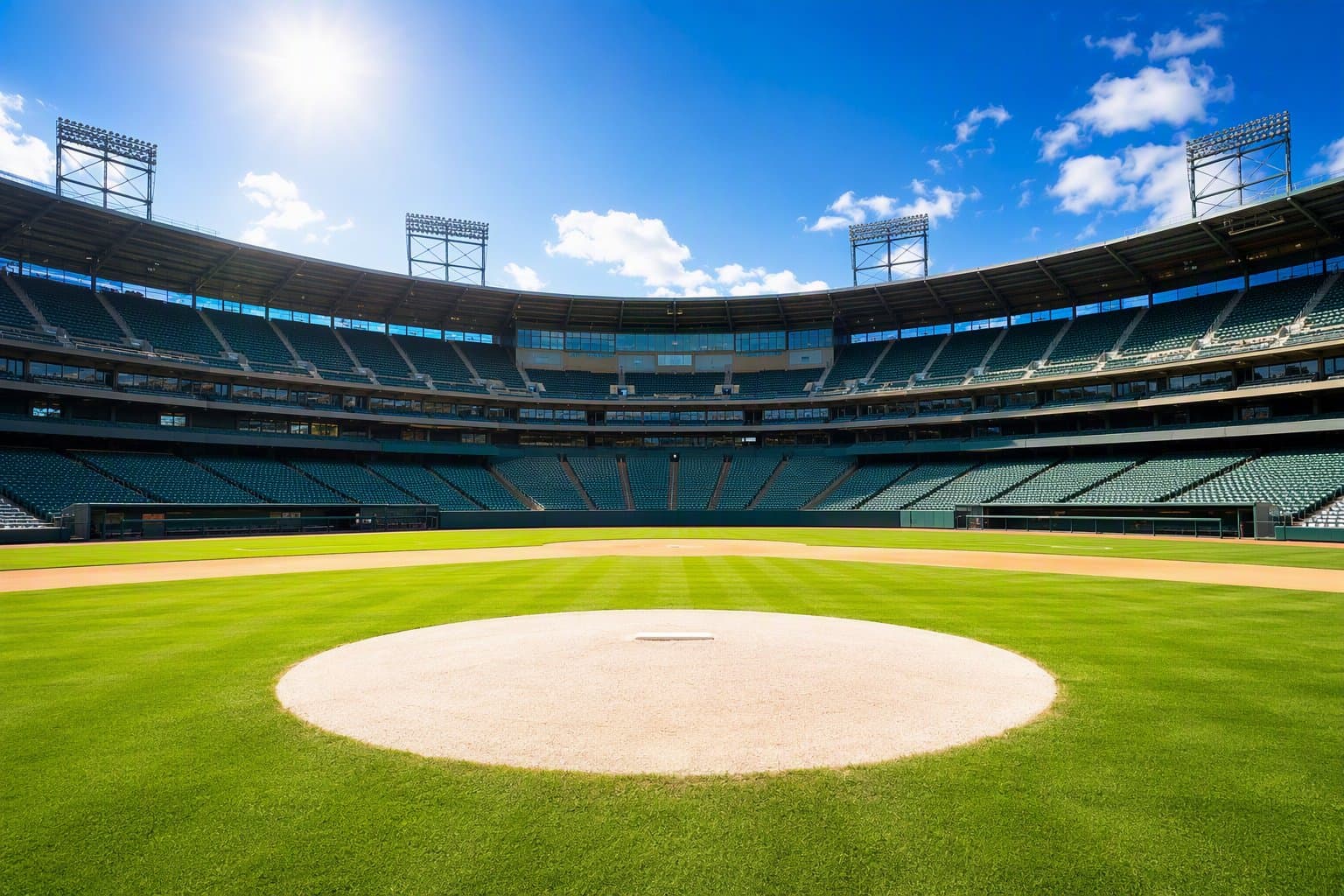 Baseball Stadium - illustration, Jake Team LLC