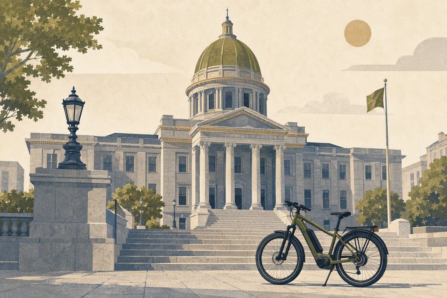 Civic E-Bike Regulation - illustration, Jake Team LLC