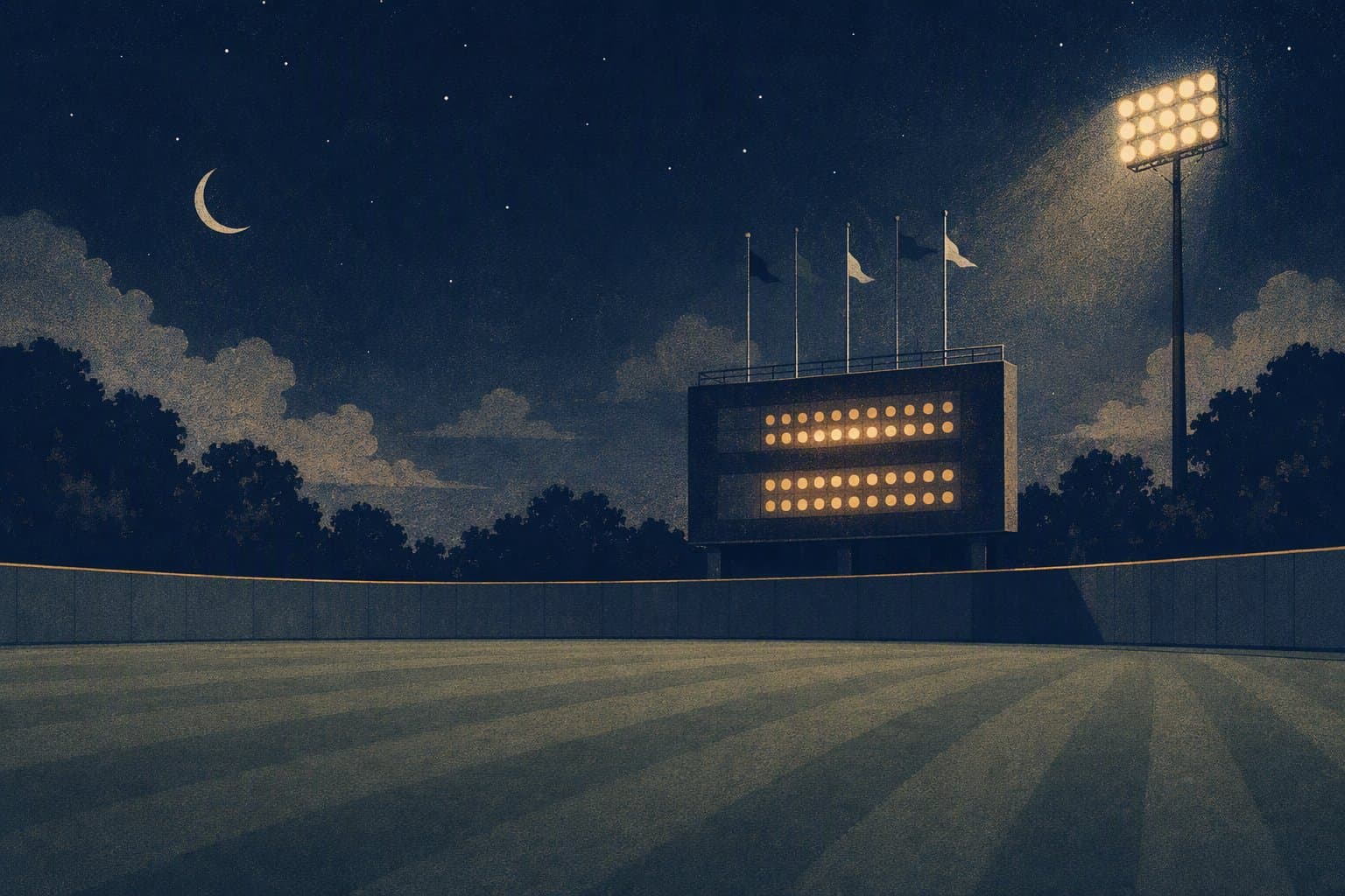 Extra-Inning Victory - illustration, Jake Team LLC
