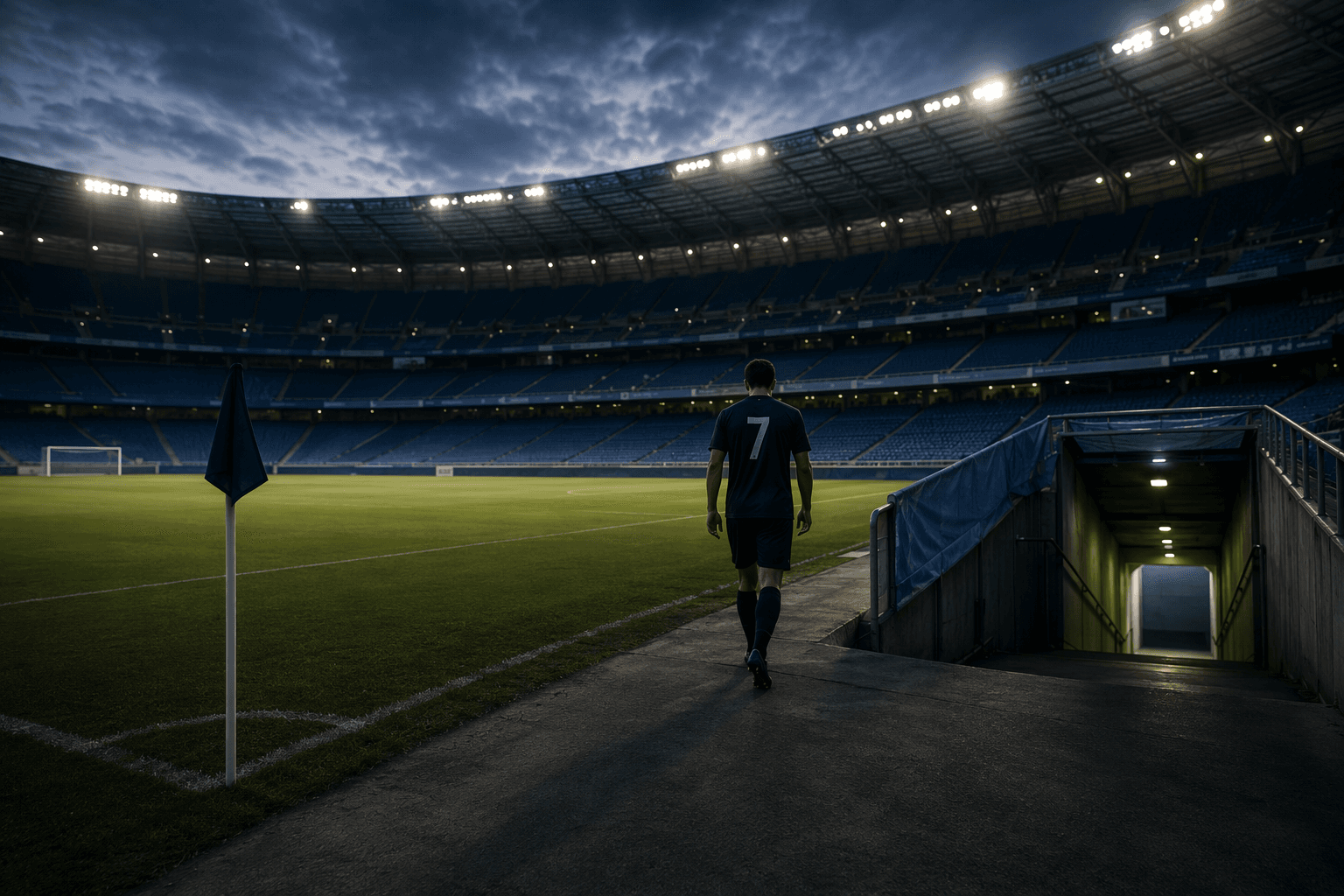 Soccer match defeat - illustration, Jake Team LLC