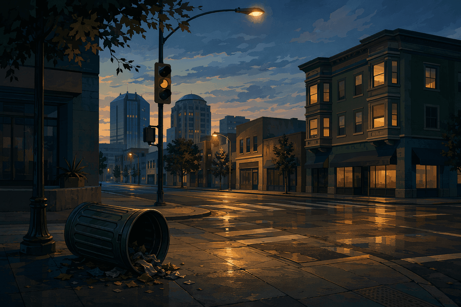 Public Disturbance - illustration, Jake Team LLC