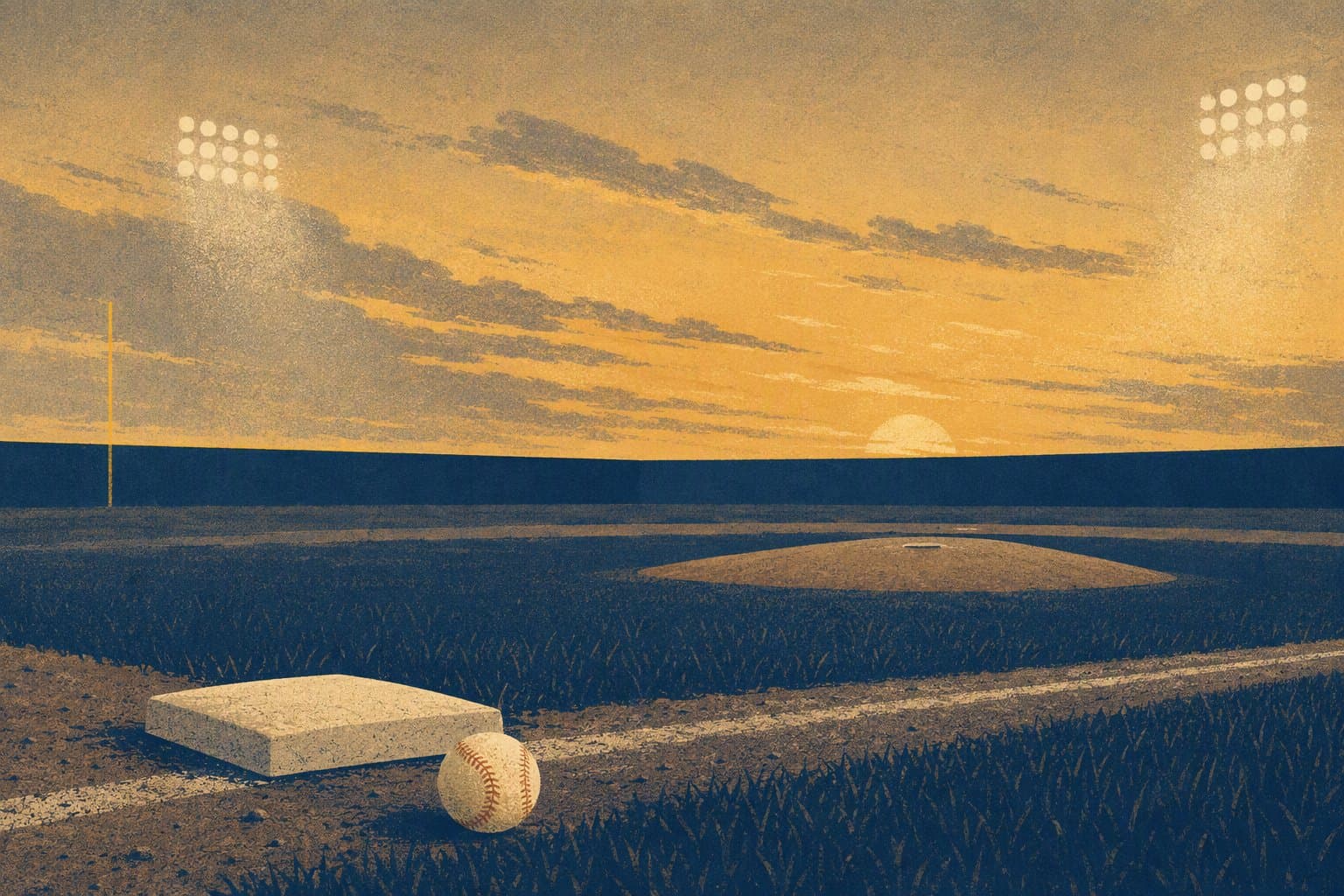 Late Rally Baseball - illustration, Jake Team LLC
