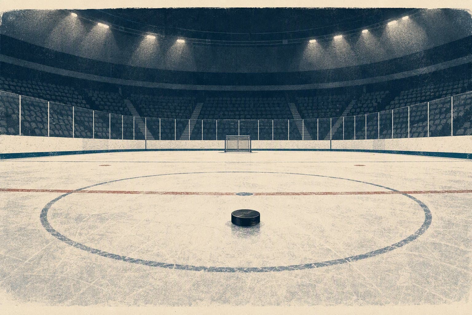 Ice Hockey Defeat - illustration, Jake Team LLC