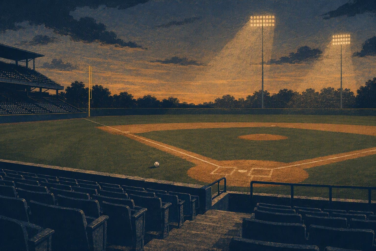 Late Inning Victory - illustration, Jake Team LLC