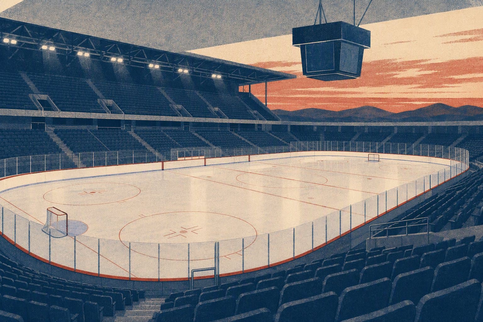Ball Arena Opener - illustration, Jake Team LLC