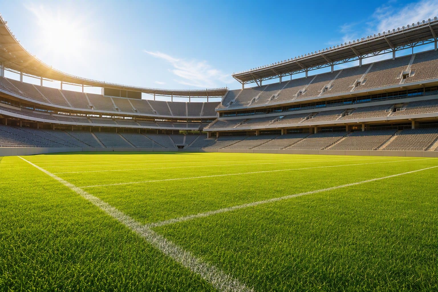 empty stadium - illustration, Jake Team LLC
