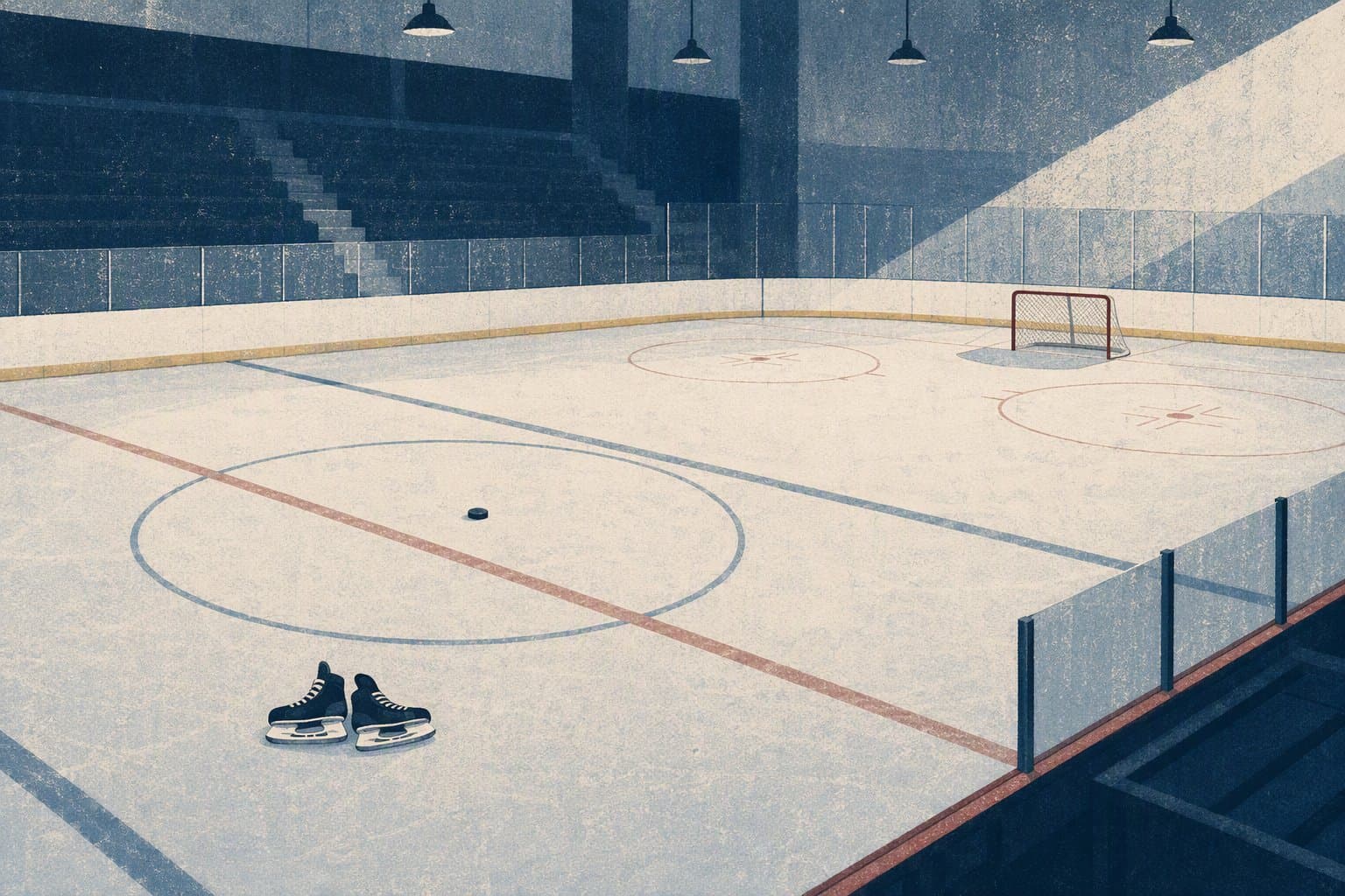 hockey game shift - illustration, Jake Team LLC