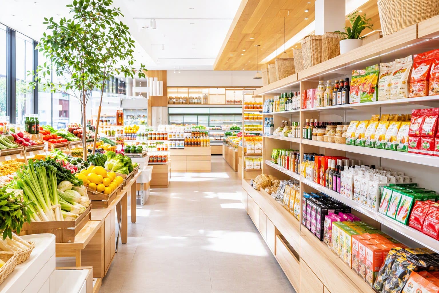 Japanese grocery opening - illustration, Jake Team LLC