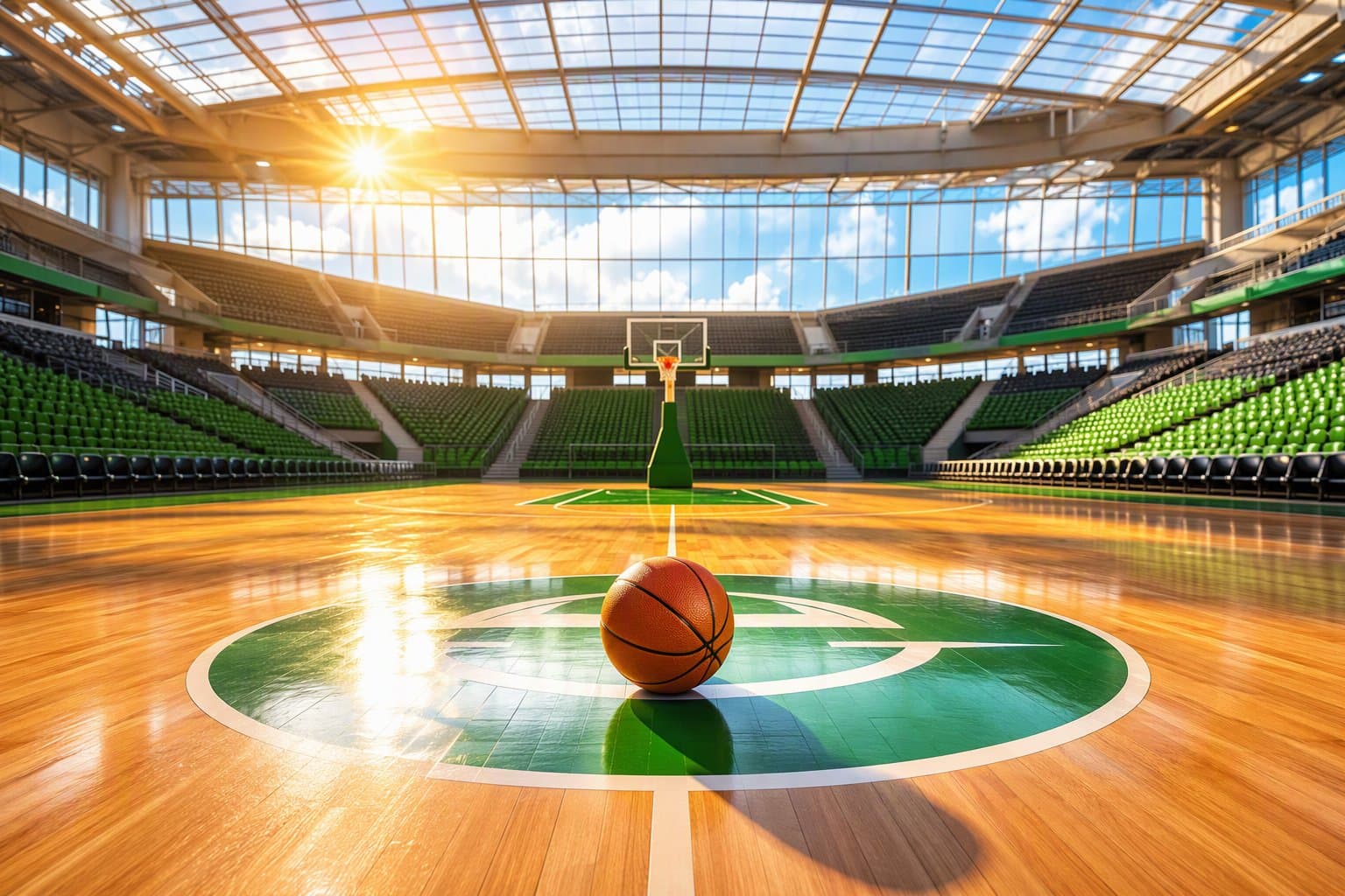 Empty Court - illustration, Jake Team LLC