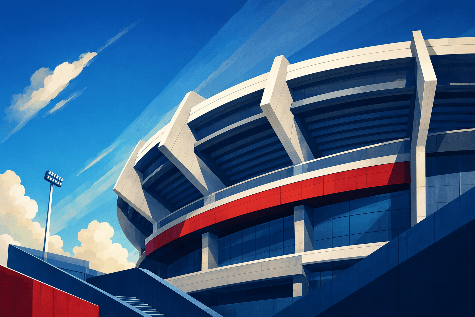 Football stadium - illustration, Jake Team LLC