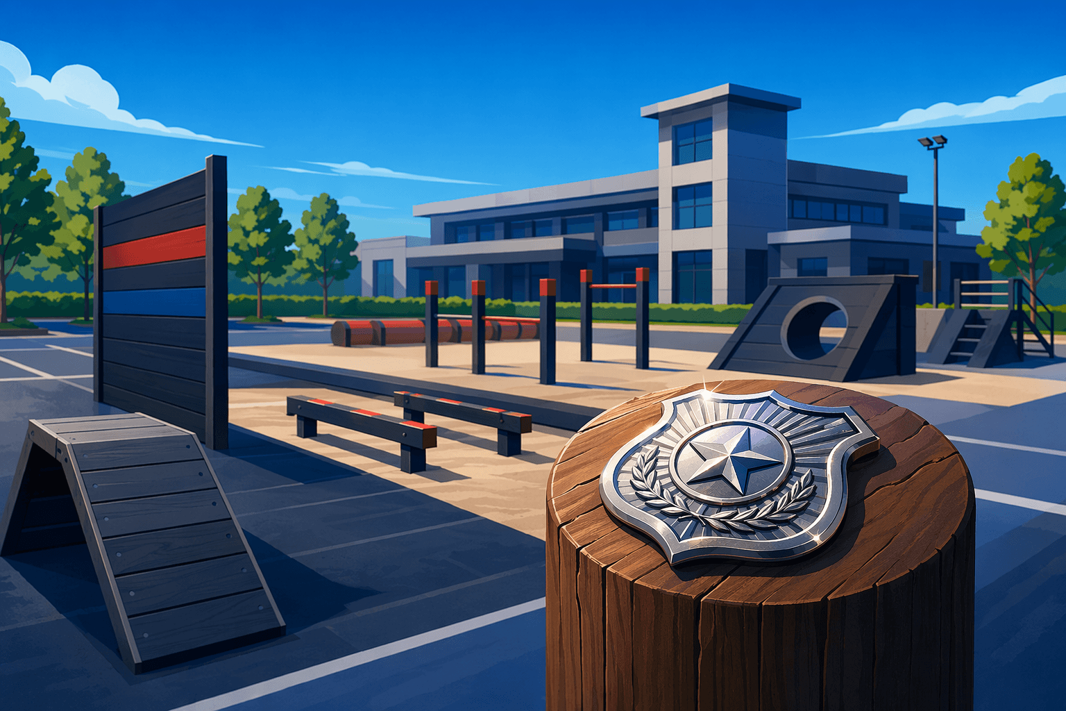 Canine unit - illustration, Jake Team LLC