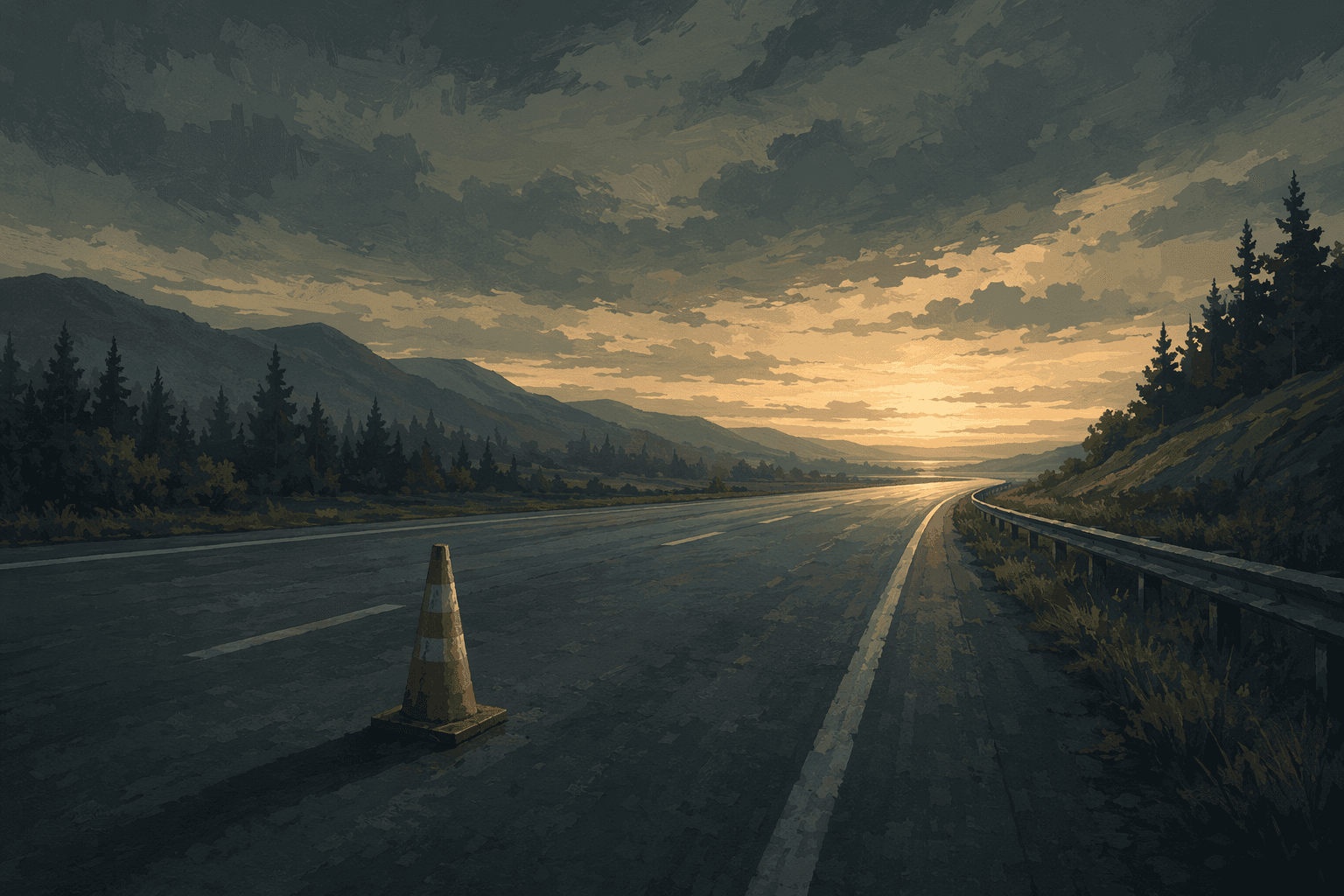 Traffic accident aftermath - illustration, Jake Team LLC